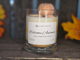 Signature Scent Candle; Welcome Autumn