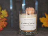 Signature Scent Candle; Welcome Autumn