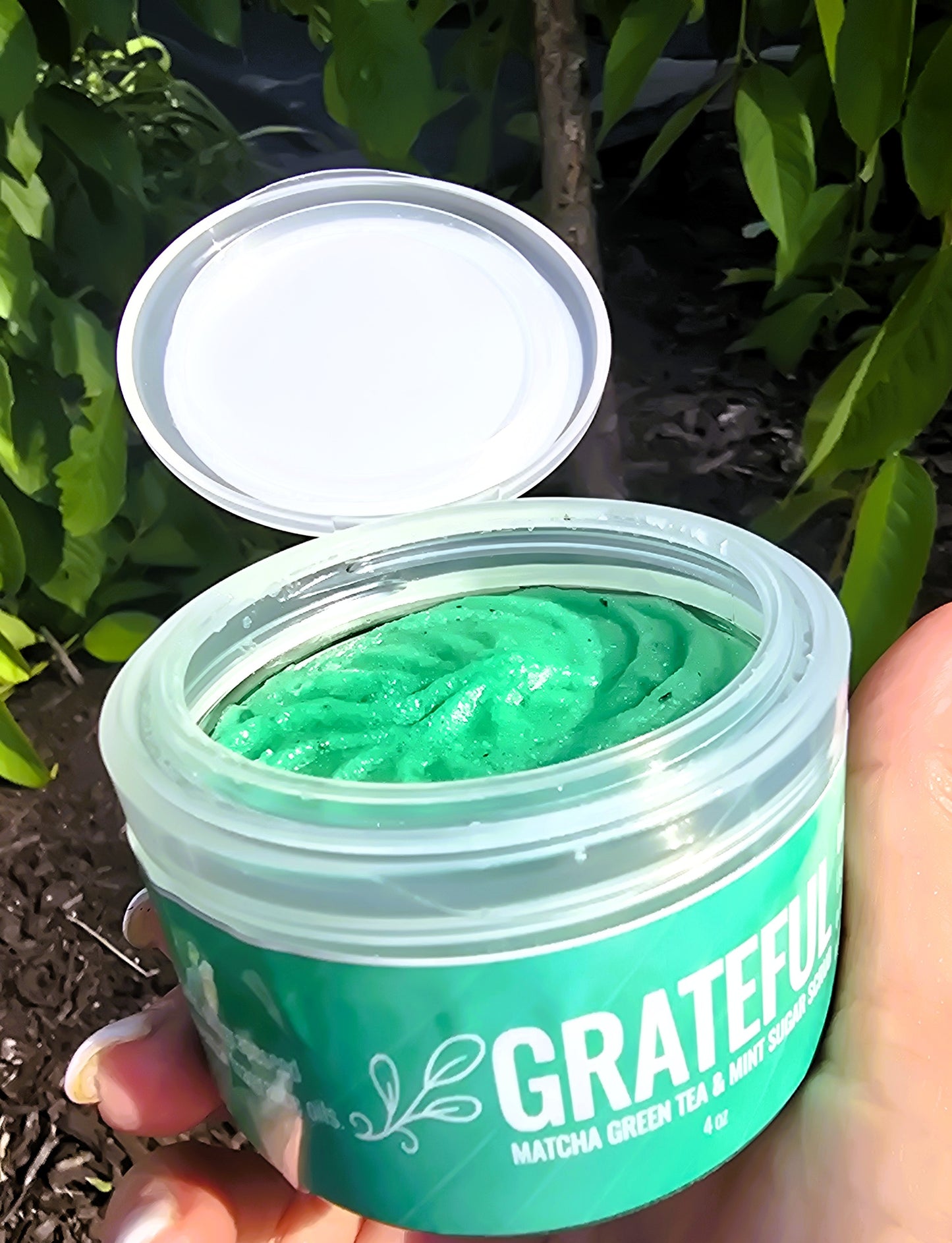 Colorful swirled whipped sugar scrub by eileen's essentials