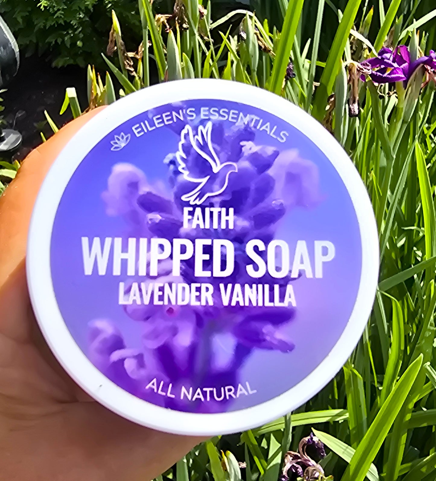 Whipped Cream Soap; FAITH (Lavender & Vanilla)