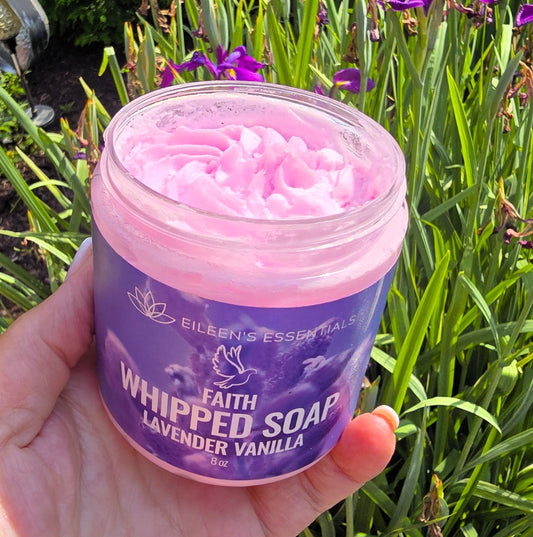 Whipped Cream Soap; FAITH (Lavender & Vanilla)
