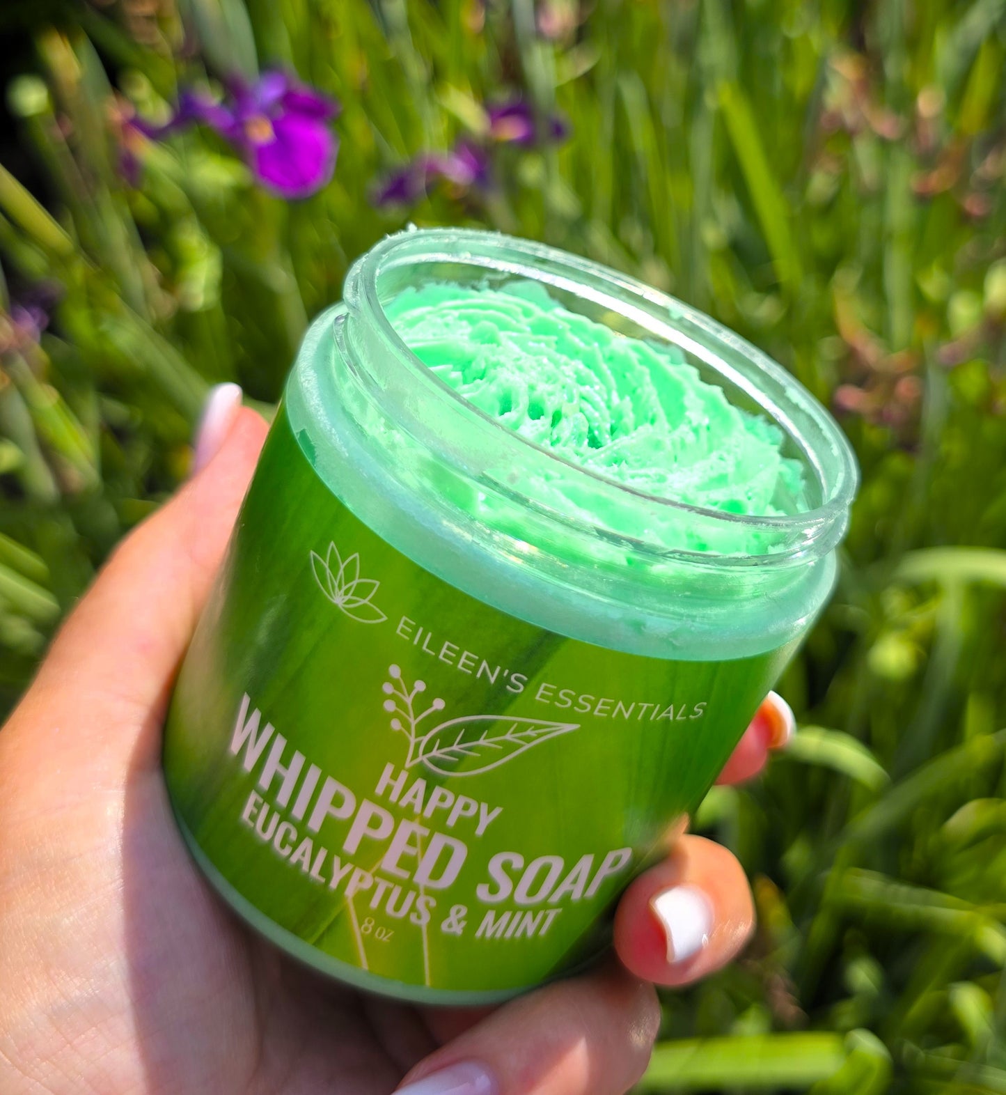 Whipped Cream Soap; HAPPY (Eucalyptus & Mint)