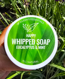 Whipped Cream Soap; HAPPY (Eucalyptus & Mint)