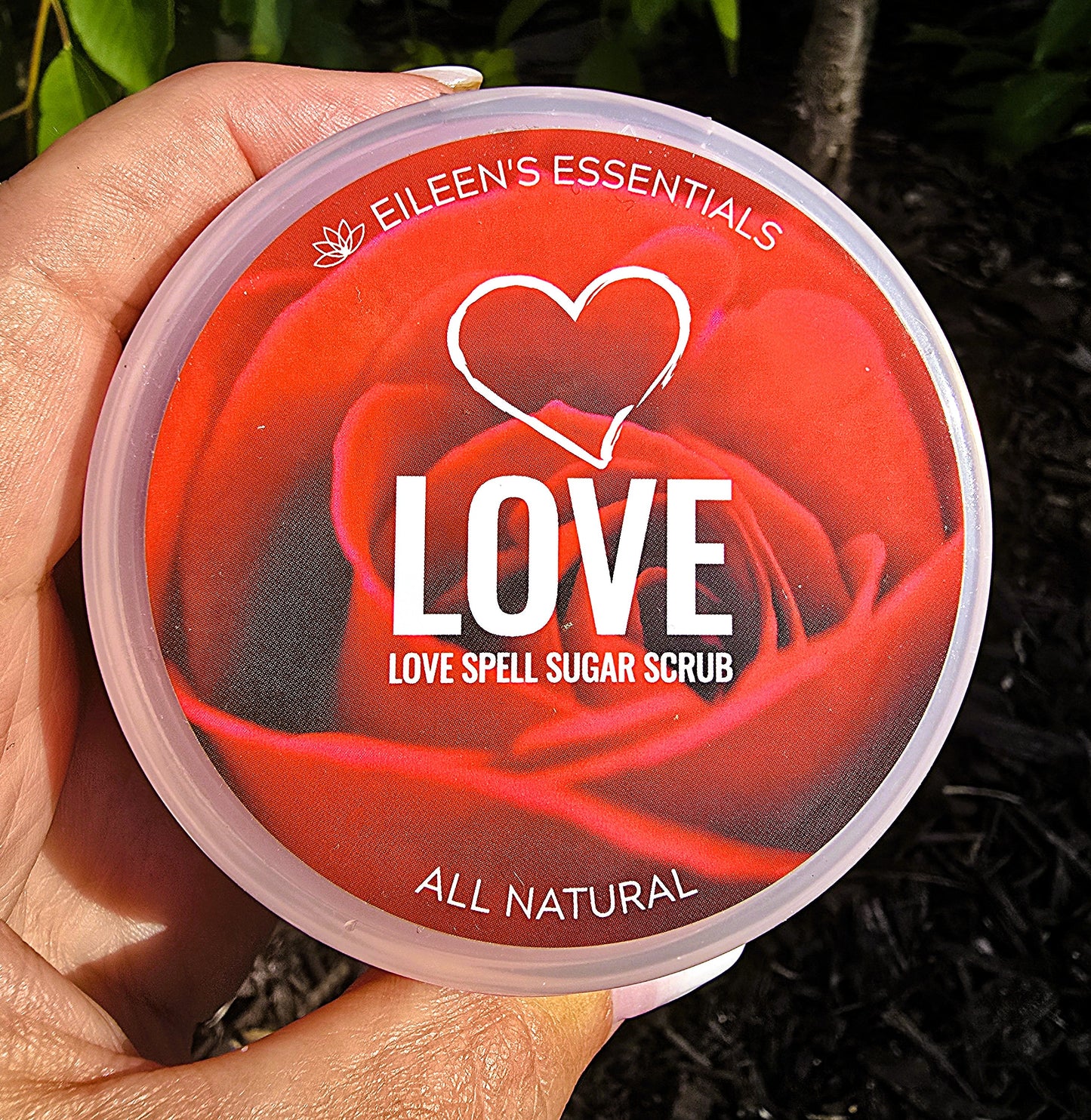 Colorful swirled whipped sugar scrub by eileen's essentials