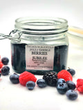 Jelly Candles; Berries Jubilee