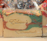 Handcrafted Artisan Holiday Soap; WINTERY WONDERLAND