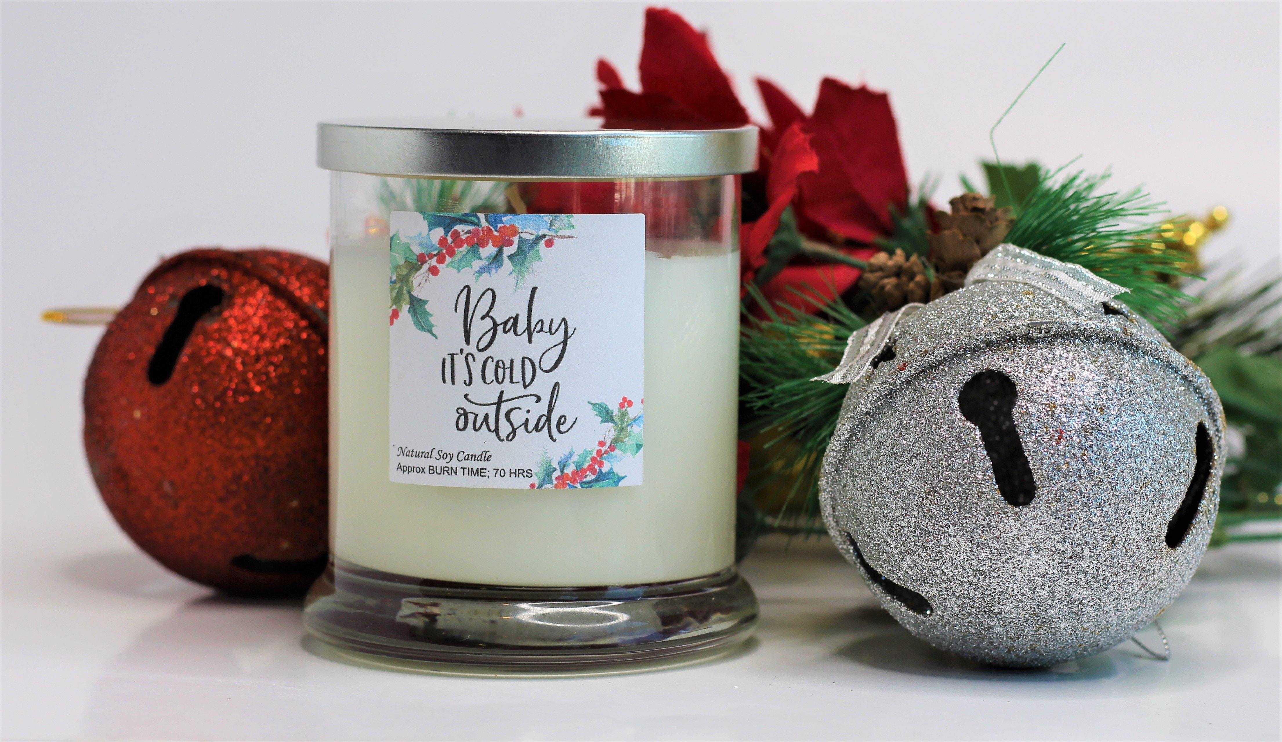 Holiday Candle; "Baby, It's Cold Outside" - Eileen's Essentials