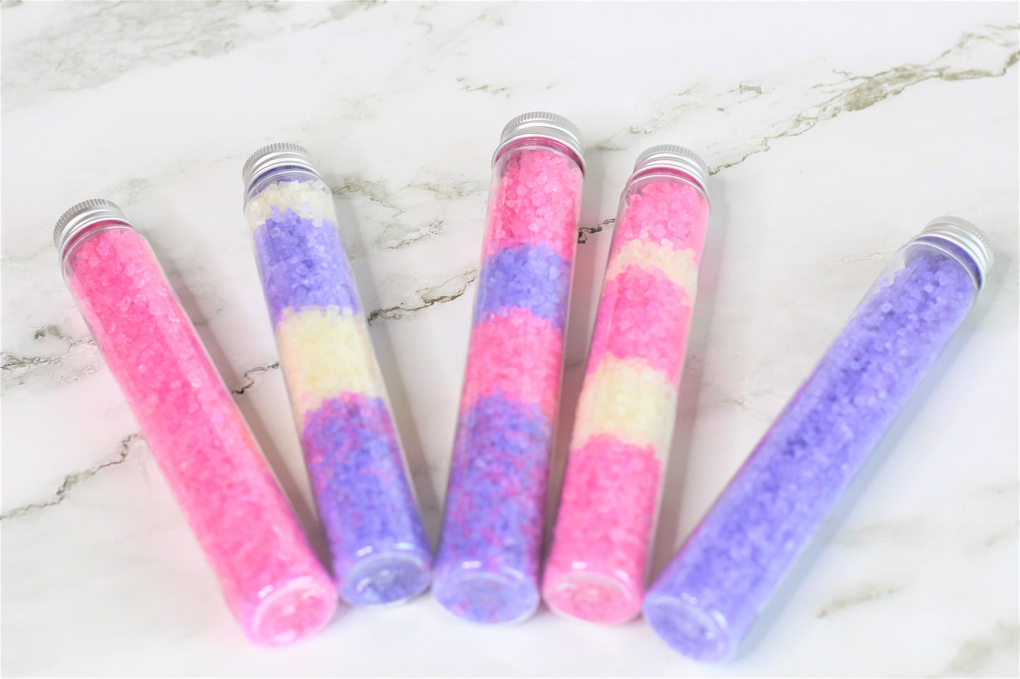 Party Favor Bath Salts in large Test Tubes