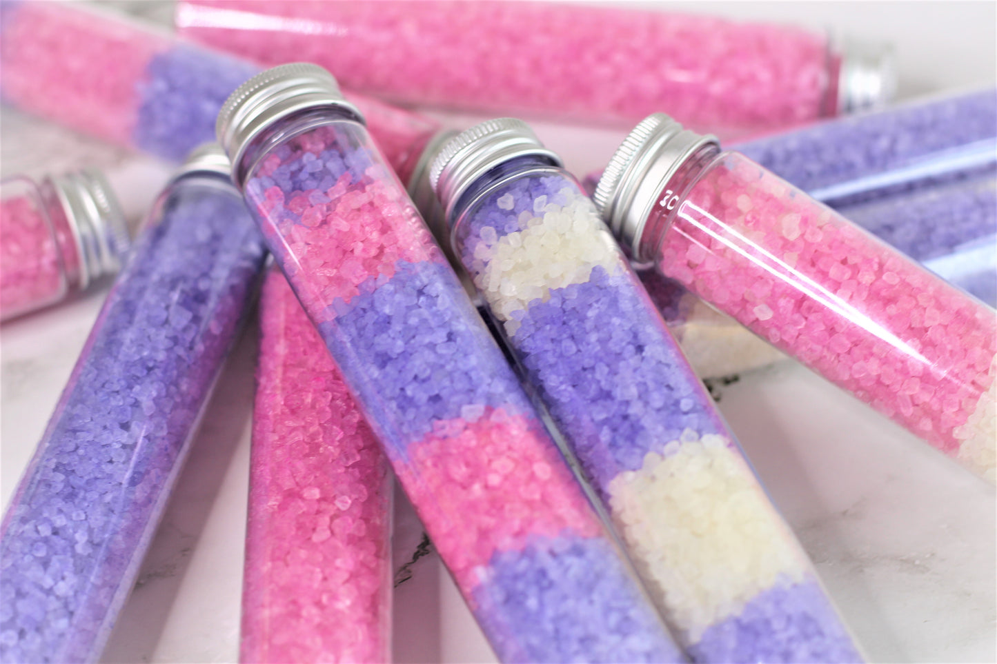Party Favor Bath Salts in large Test Tubes