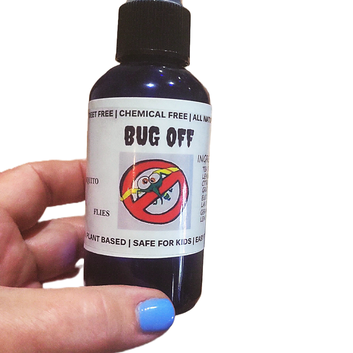Bug and Disinfectant Sprays: Organic "BUG OFF" Spray