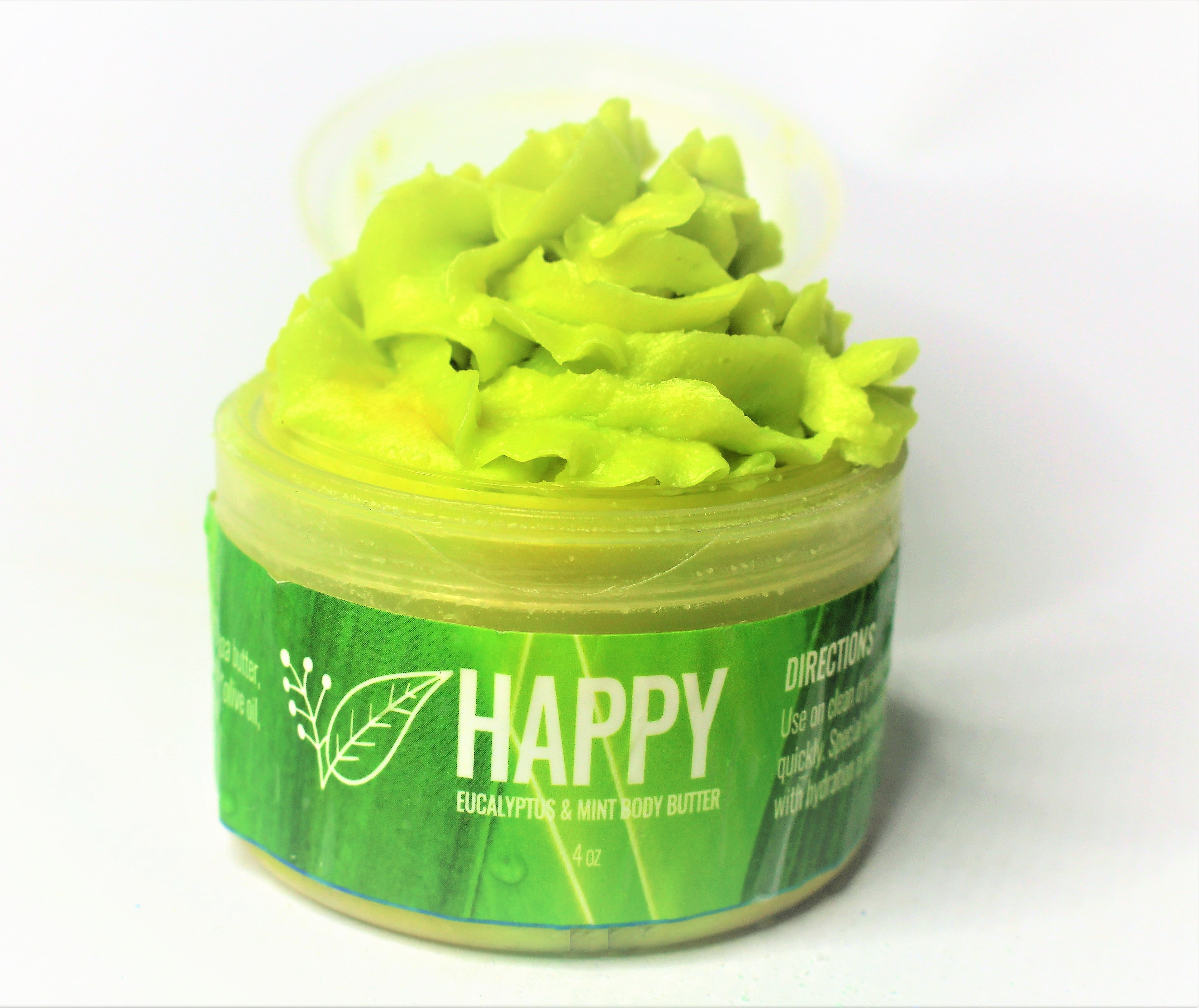 Skincare Collection/Whipped Soap; HAPPY (Eucalyptus & Mint)