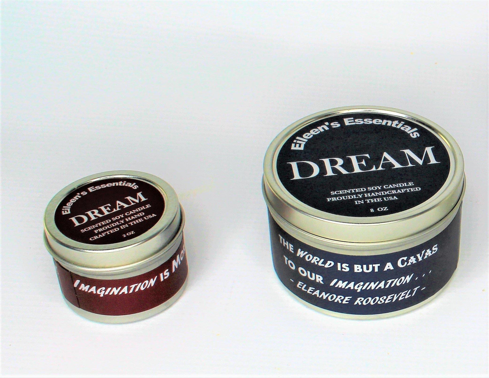 Candle Inspirational Collection; DREAM - Eileen's Essentials