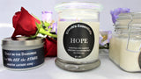 Candle Inspirational Collection; HOPE - Eileen's Essentials