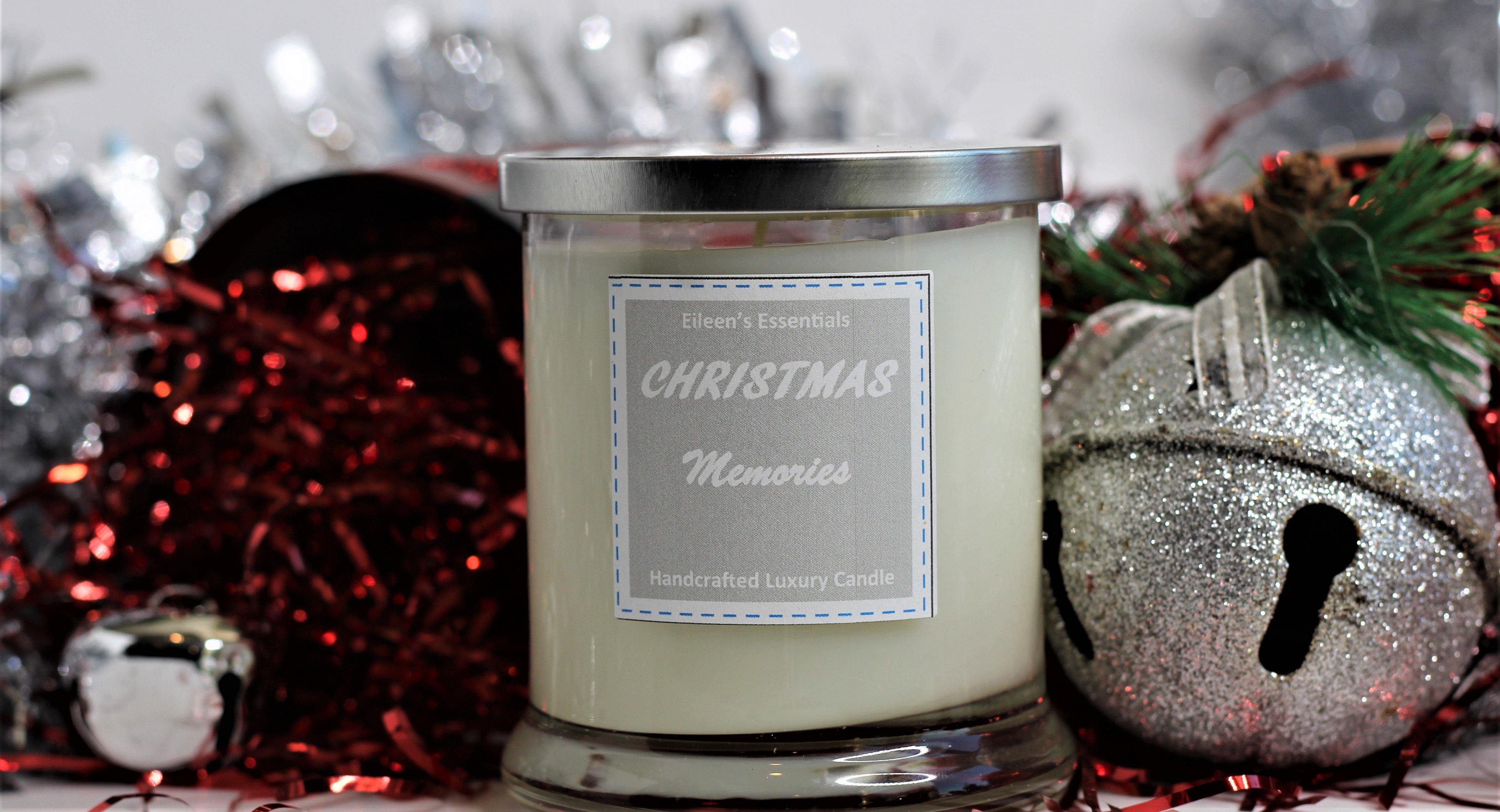 Holiday Candle; "Christmas Memories" - Eileen's Essentials