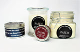 Candle Inspirational Collection; FAITH - Eileen's Essentials