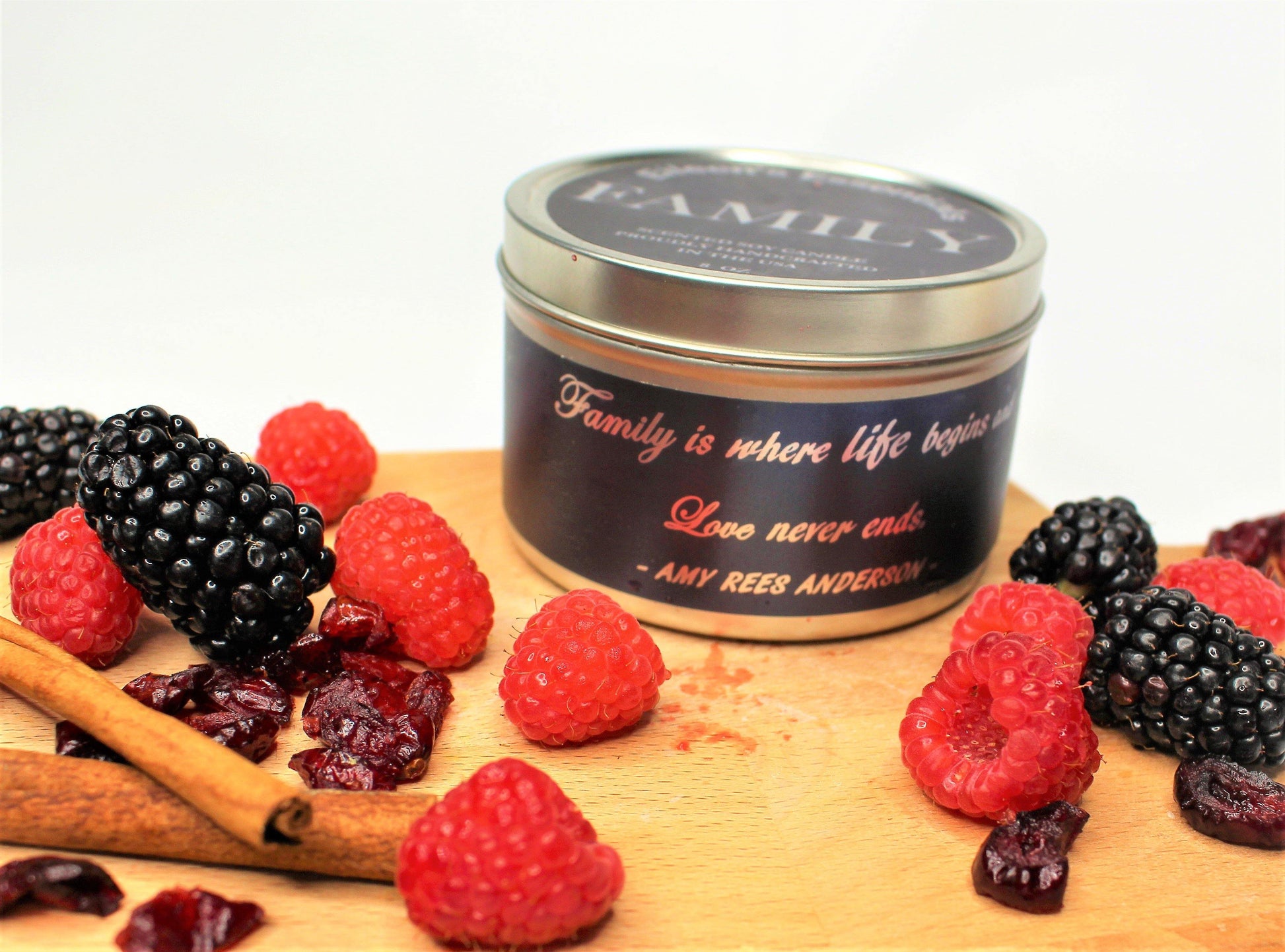 Inspirational Travel Candle; FAMILY - Eileen's Essentials