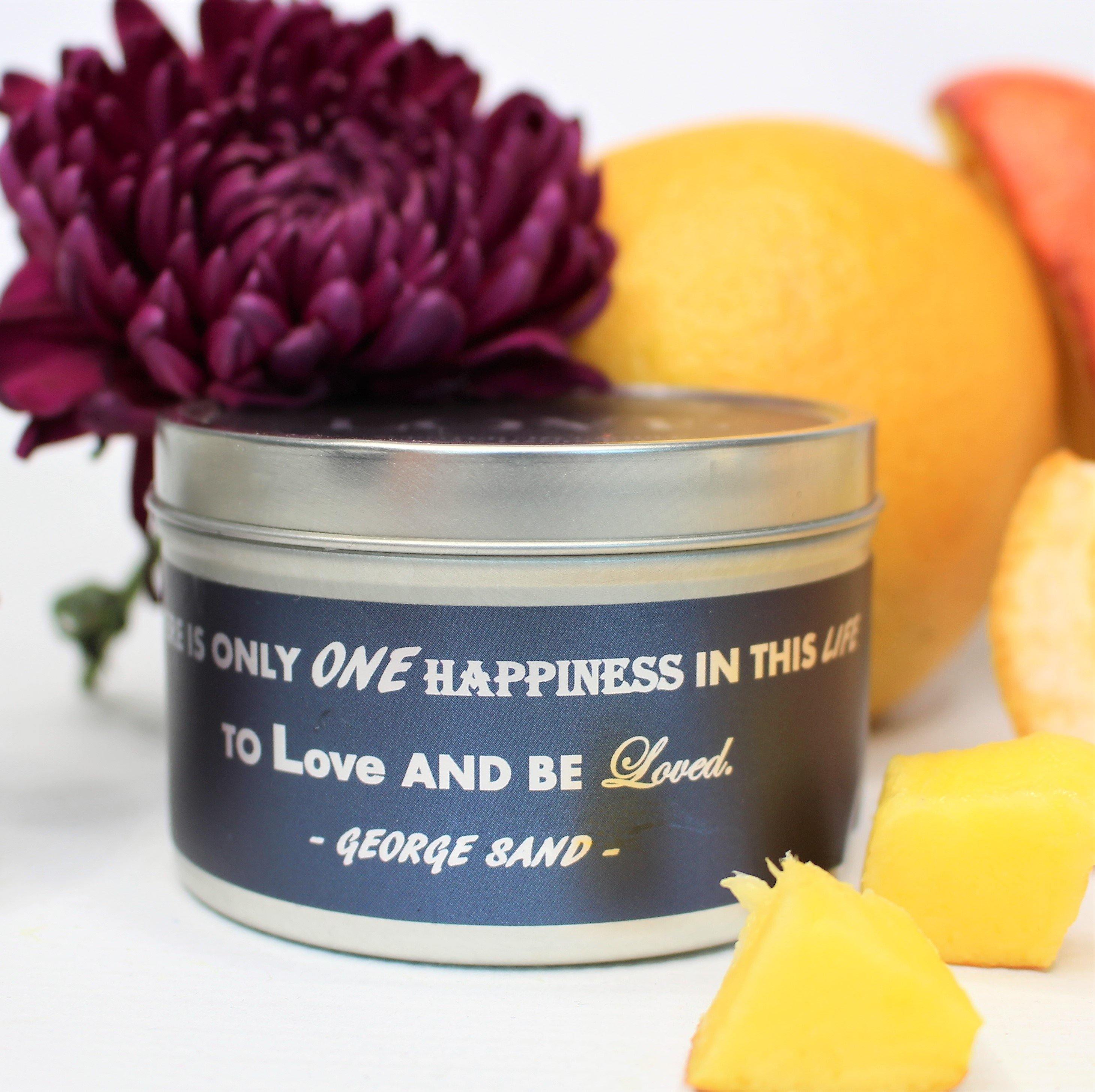 Inspirational Travel Candle; LOVE - Eileen's Essentials