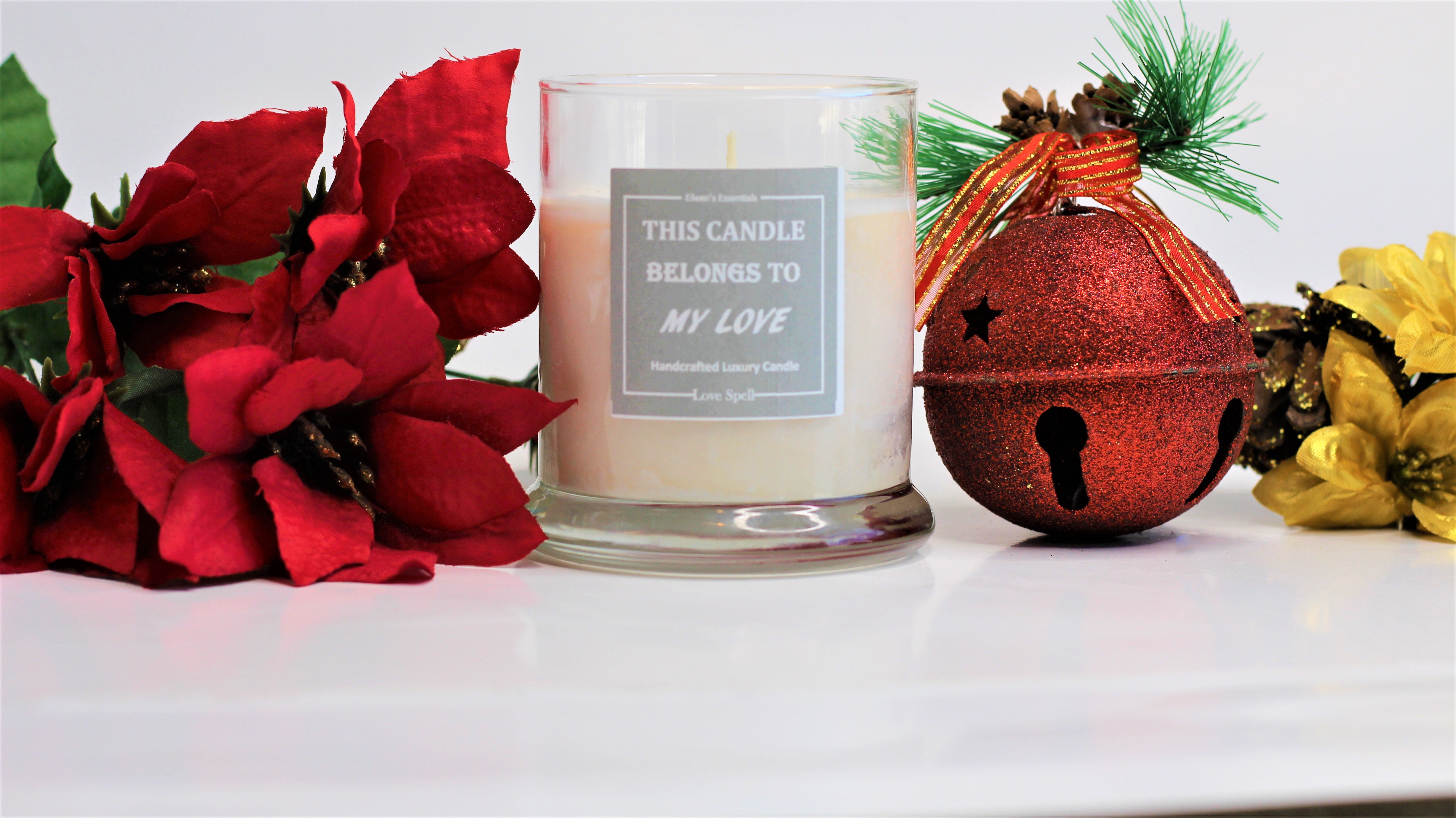 Signature Scent; THIS CANDLE BELONGS TO MY LOVE