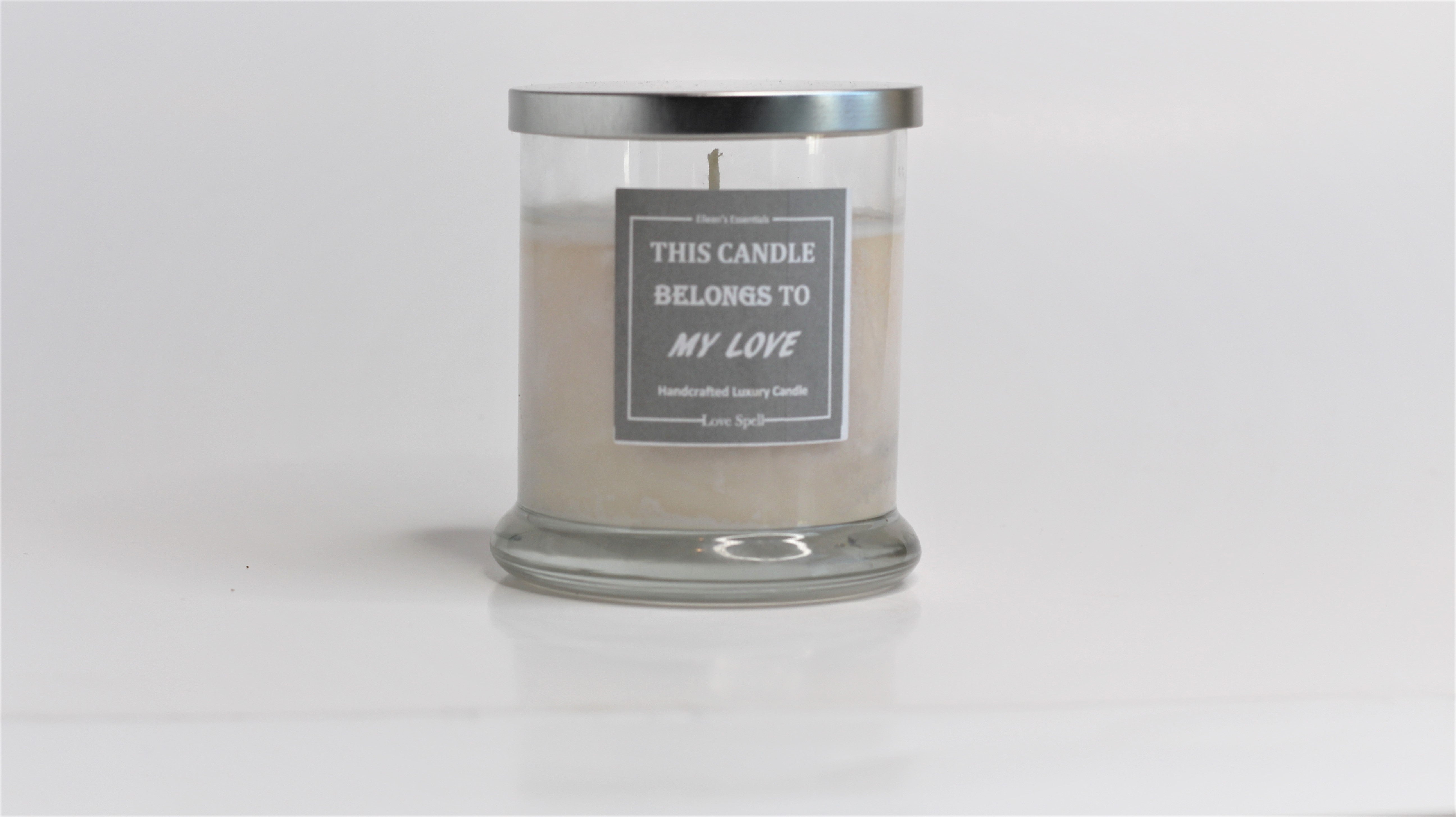 Signature Scent; THIS CANDLE BELONGS TO MY LOVE