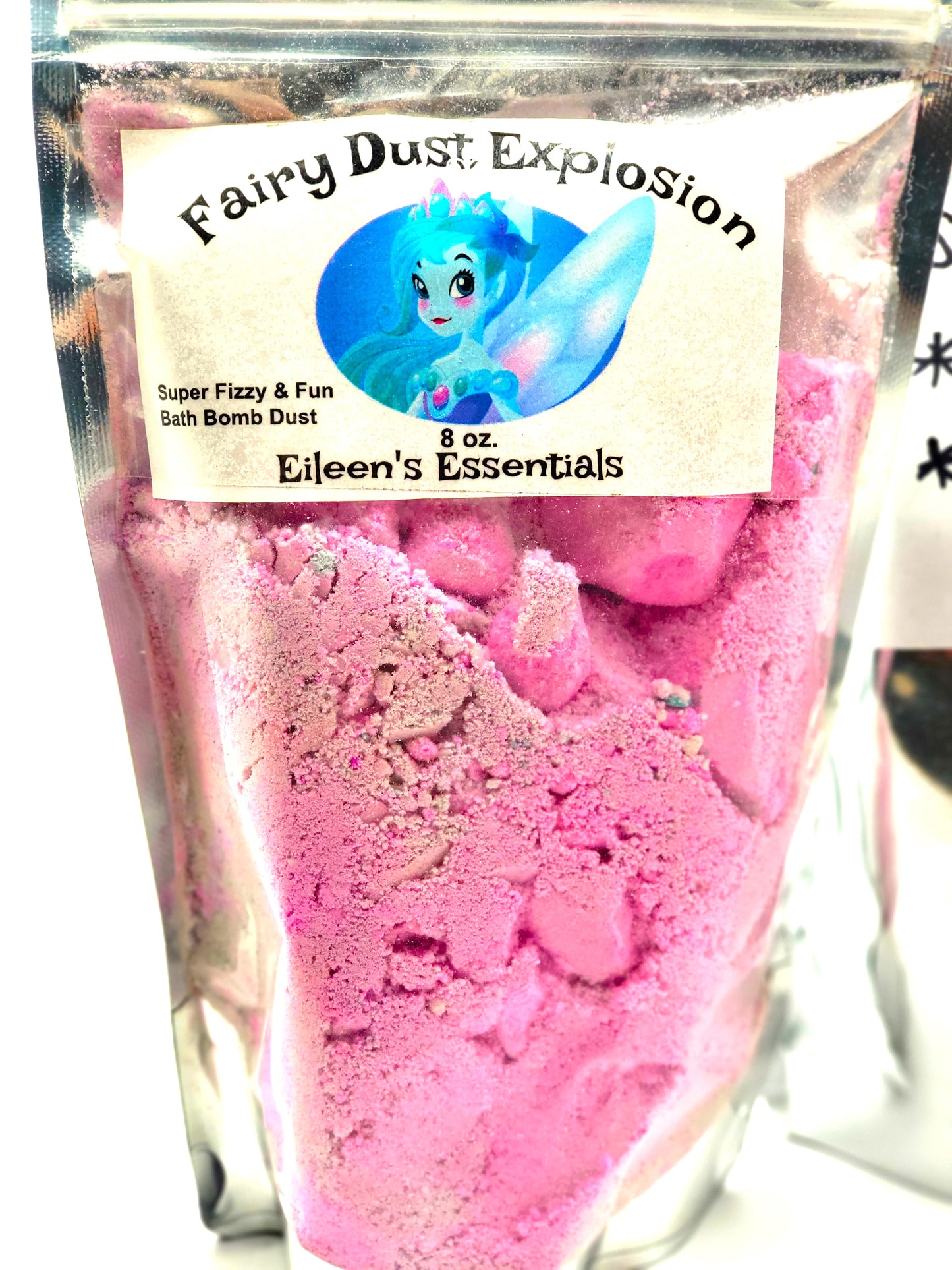 Fizzy Fairy Dust Bath Bomb Explosion