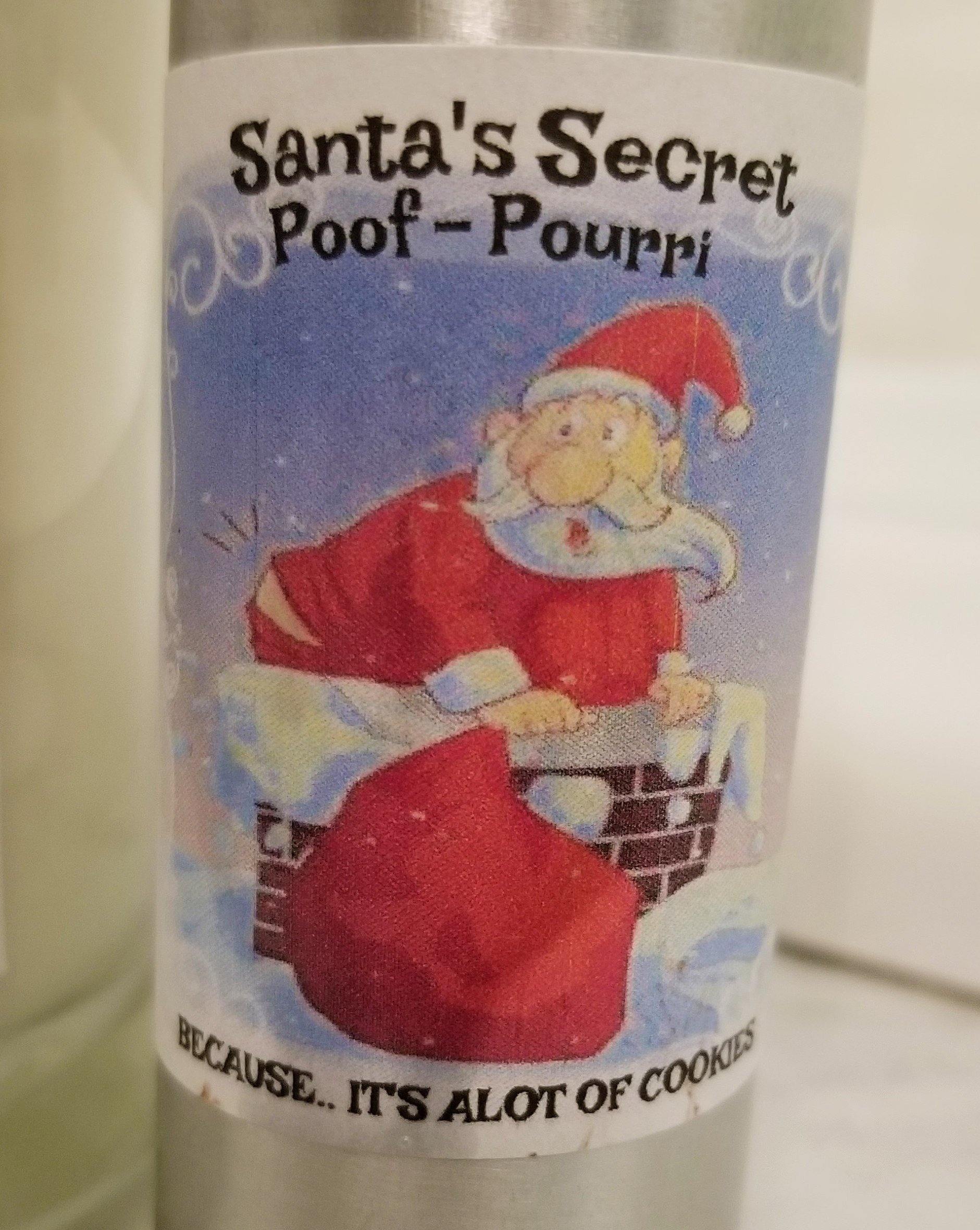 HOLIDAY; Santa's Secret Scent  Air- Freshener - Eileen's Essentials