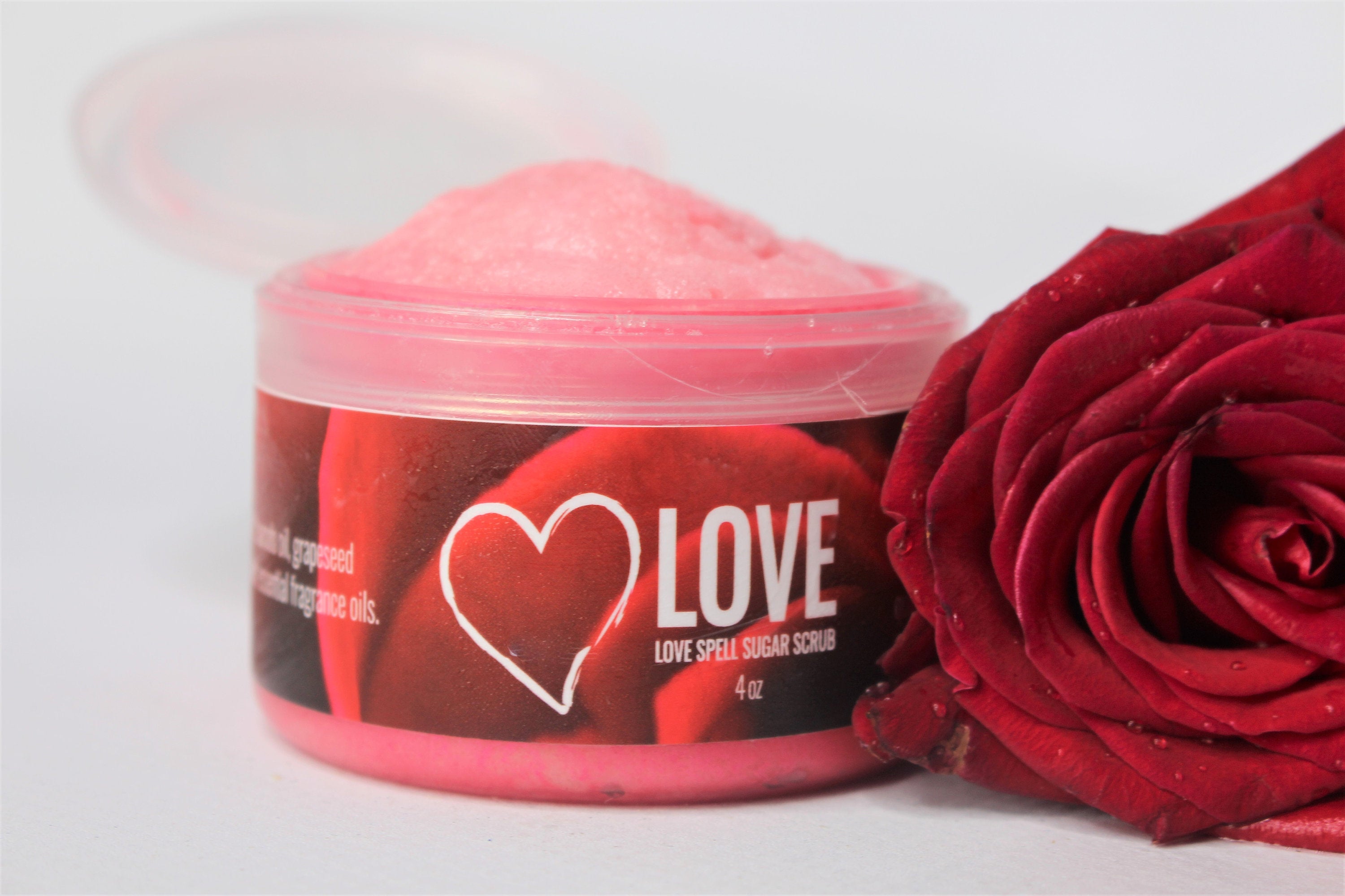 Whipped Sugar Scrub; LOVE (Love Spell) - Eileen's Essentials