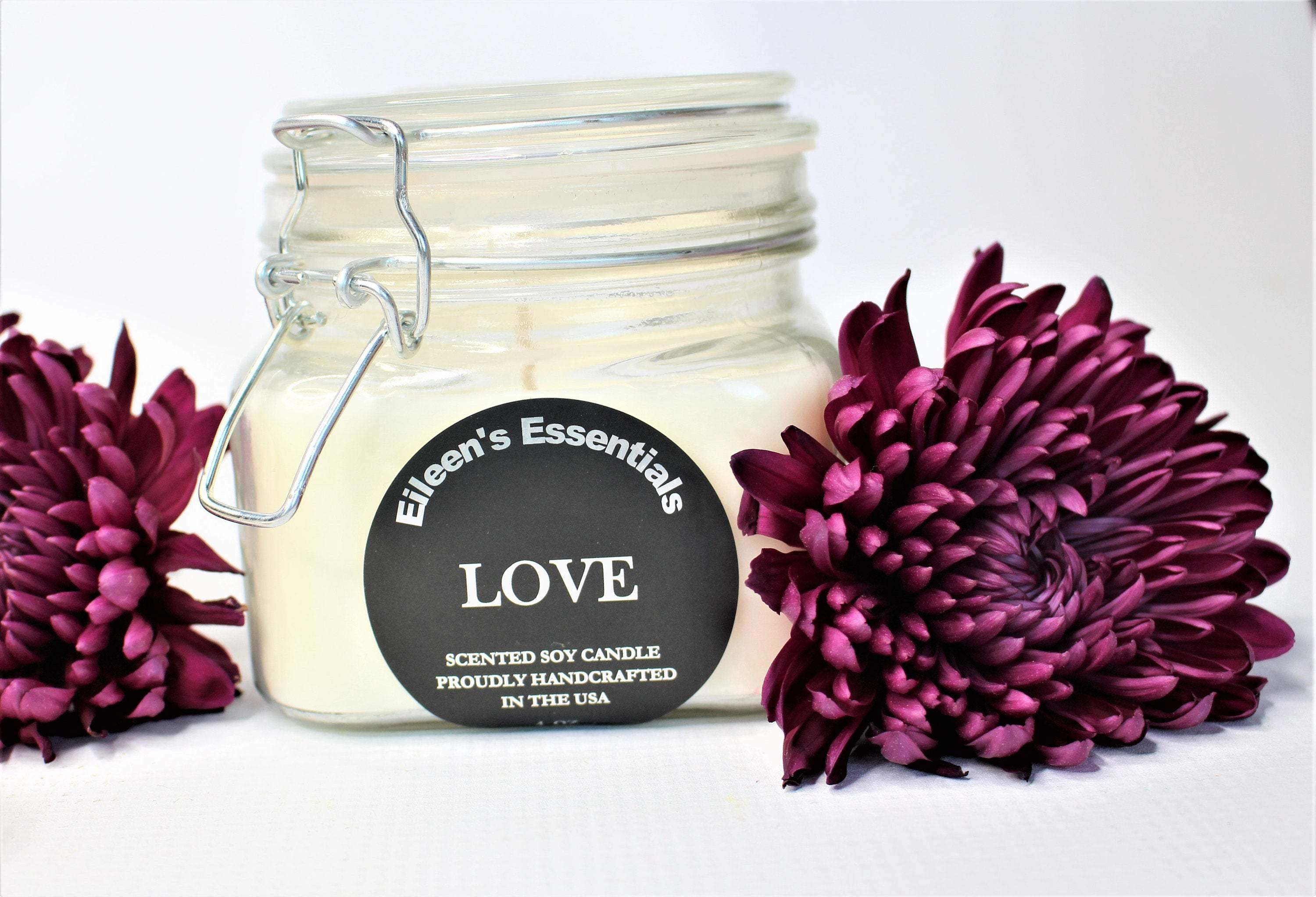 Candle Inspirational Collection; LOVE - Eileen's Essentials
