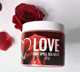 Organic Sea Salts; LOVE (Love Spell) - Eileen's Essentials
