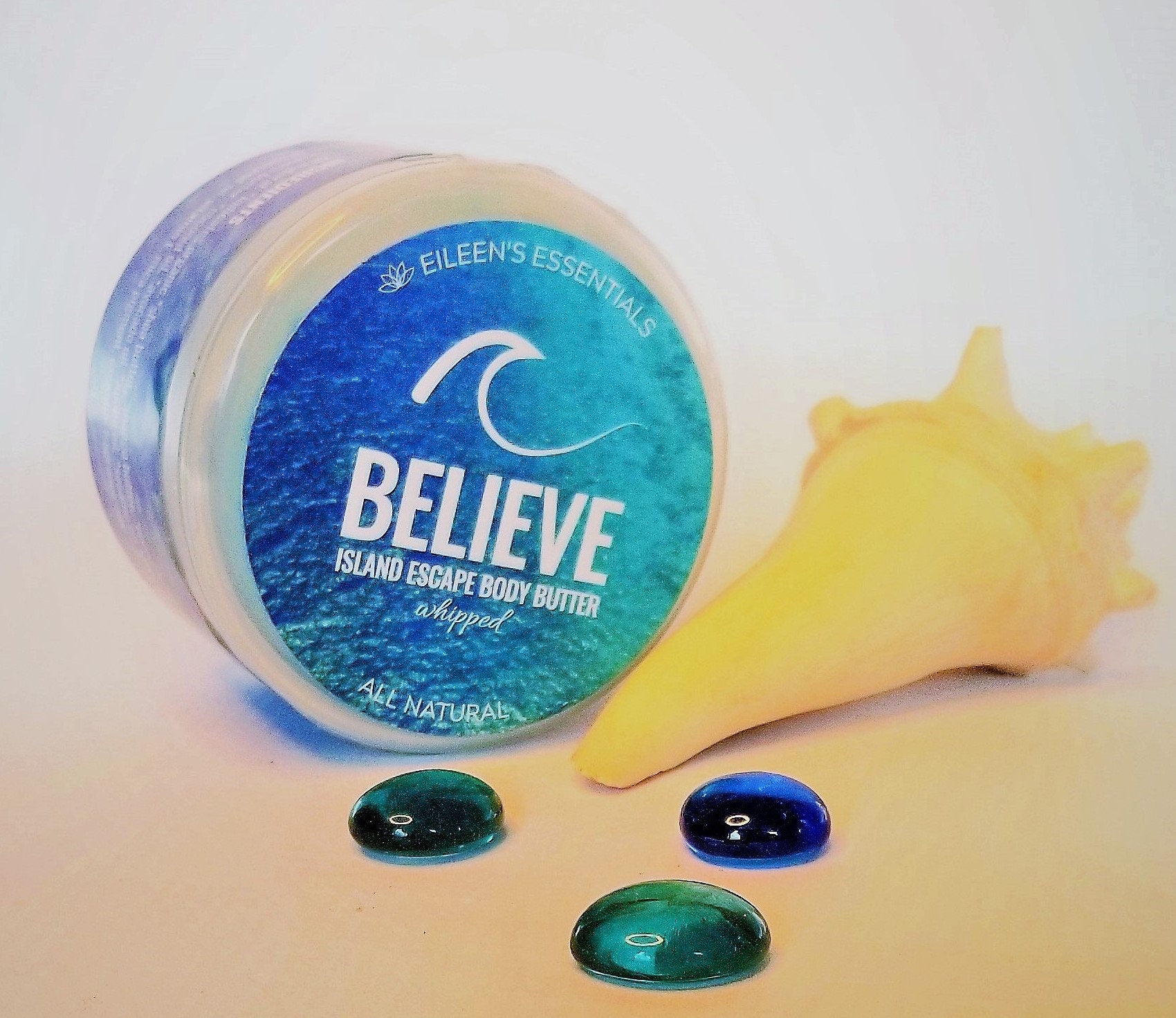 Organic Body Butter; BELIEVE (Island Escapes) - Eileen's Essentials