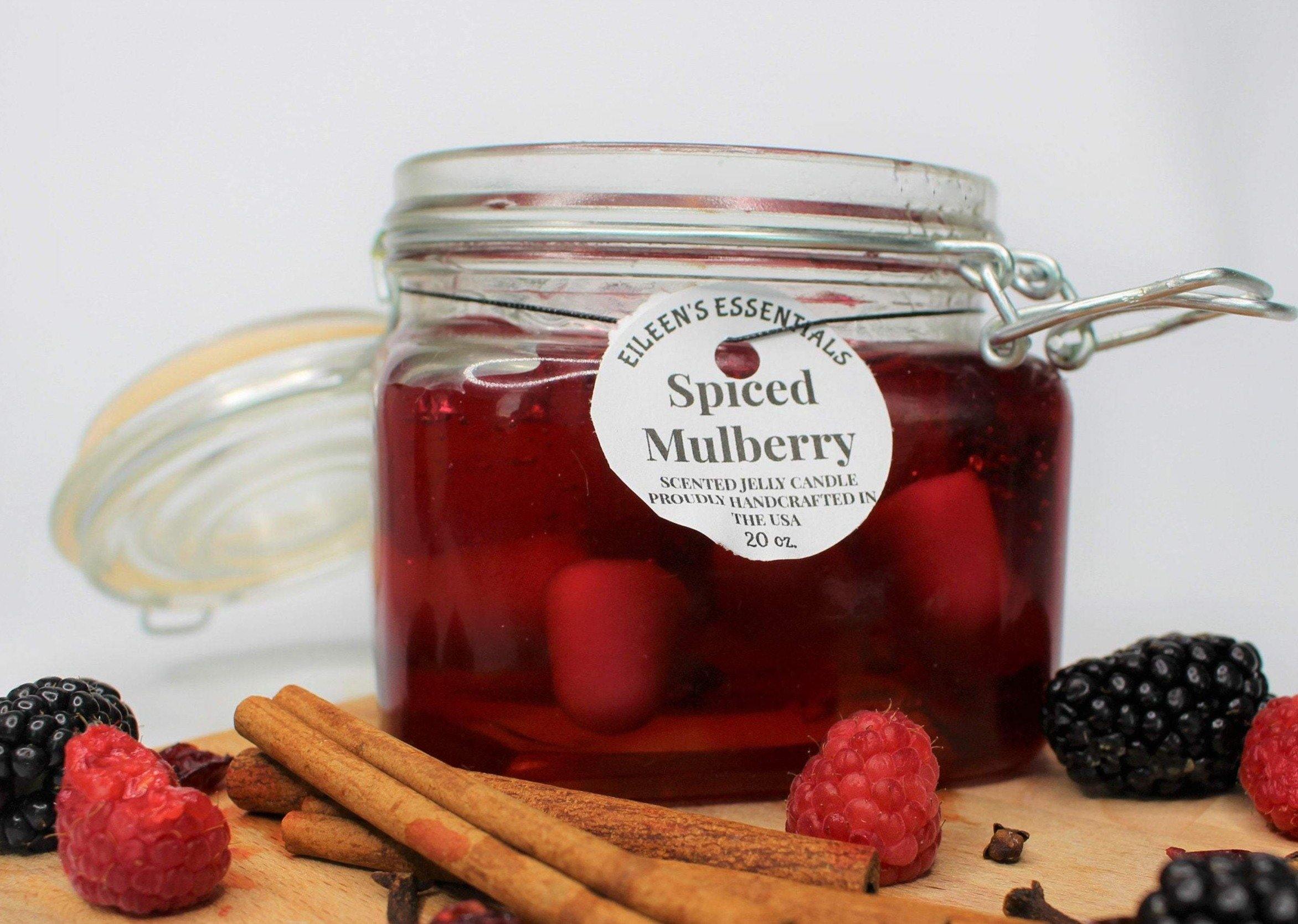 Jelly Candle spiced mulberry - Eileen's Essentials