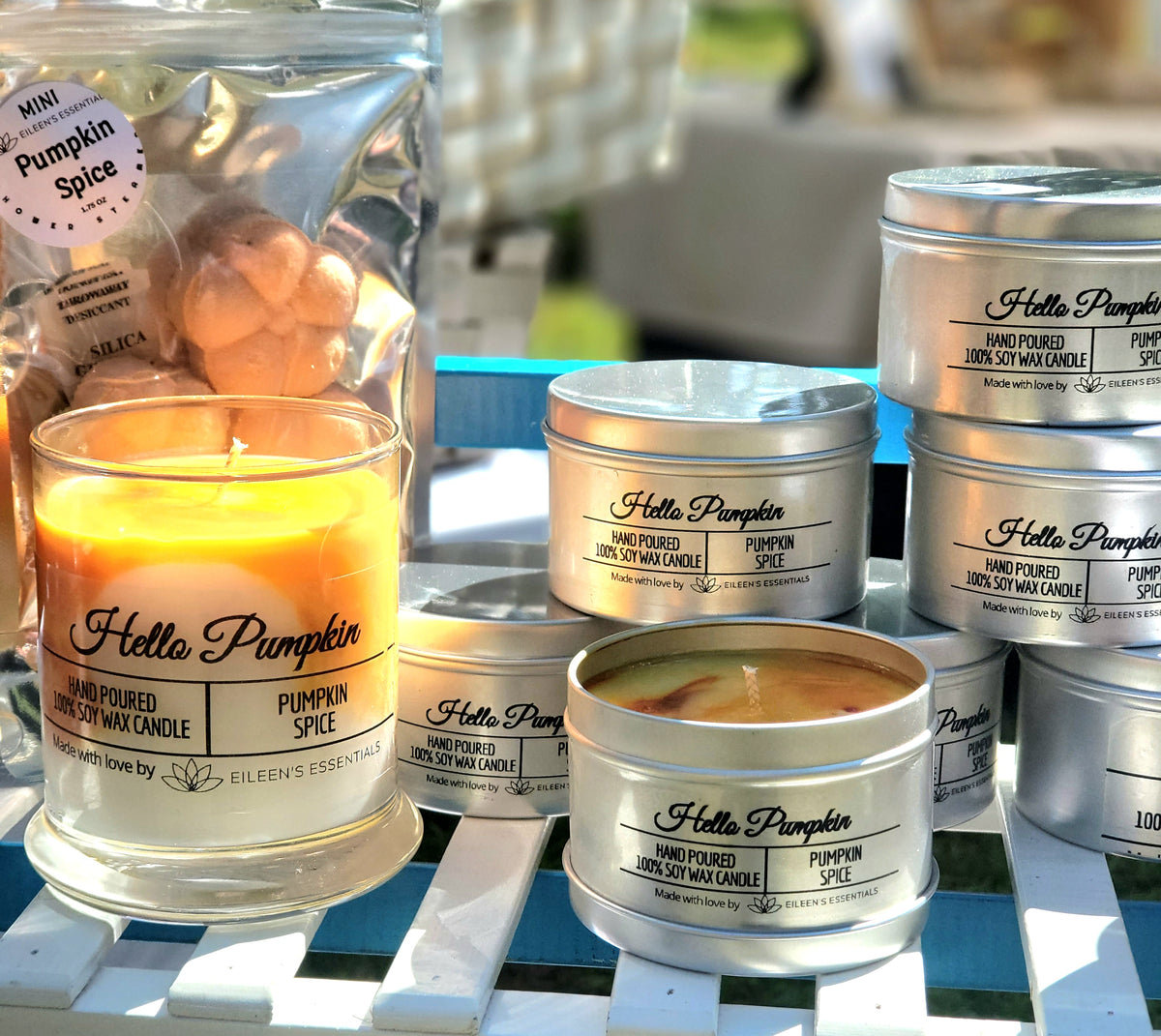 "Hello Pumpkin" Travel Tin Candle - Limited Edition