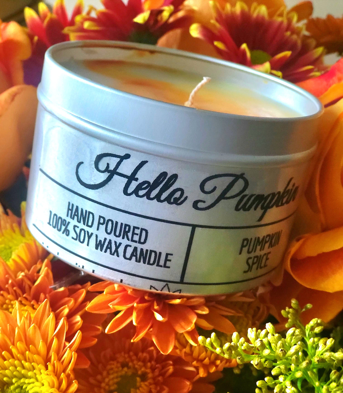 "Hello Pumpkin" Travel Tin Candle - Limited Edition