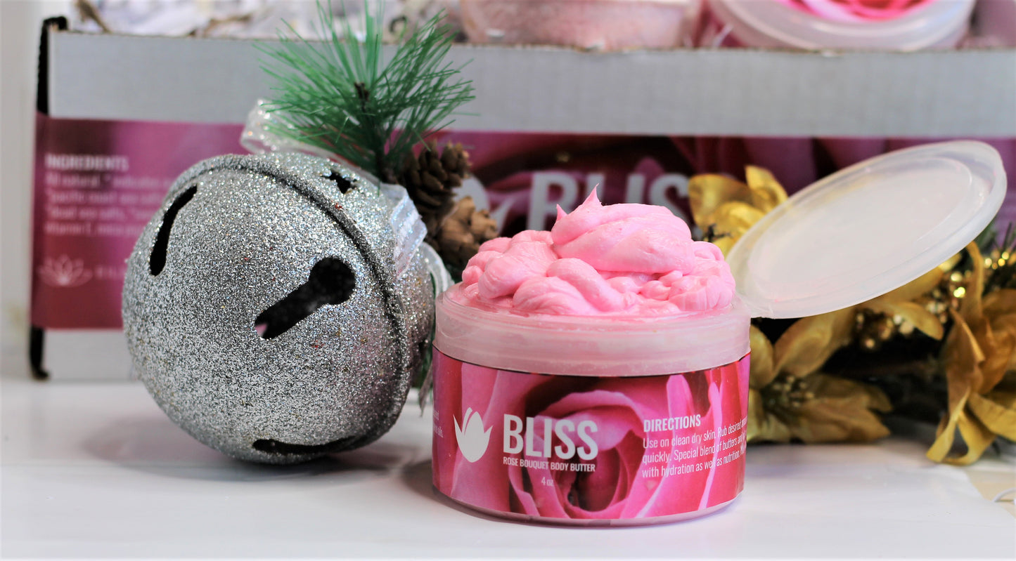 The Ultimate Spa Gift Set; "BLISS" (Fresh Cut Roses)