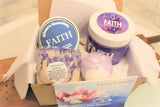 Spa Gift Set; FAITH (Lavender & Vanilla) Collection
