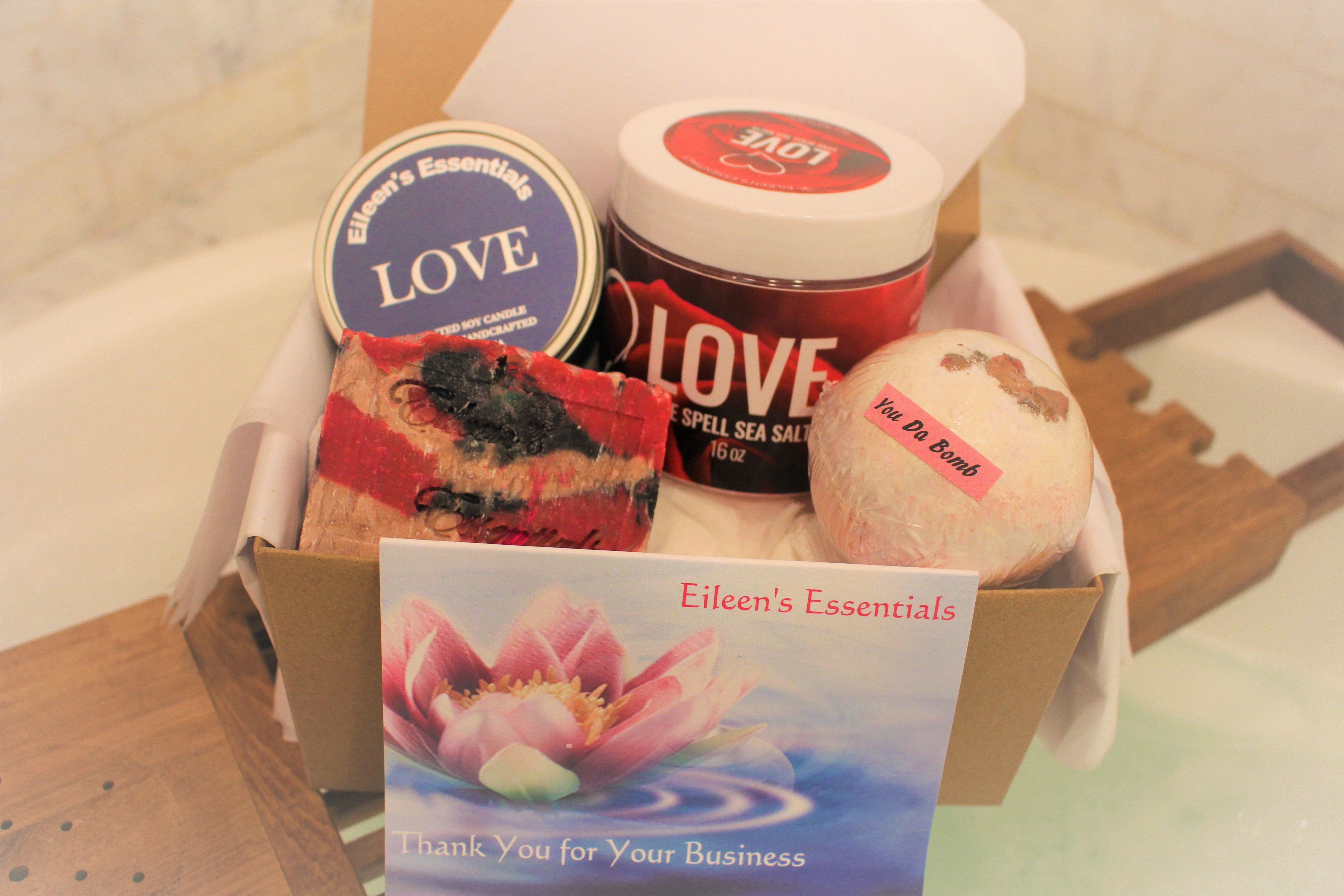 Spa Set; LOVE (Love Spell) - Eileen's Essentials