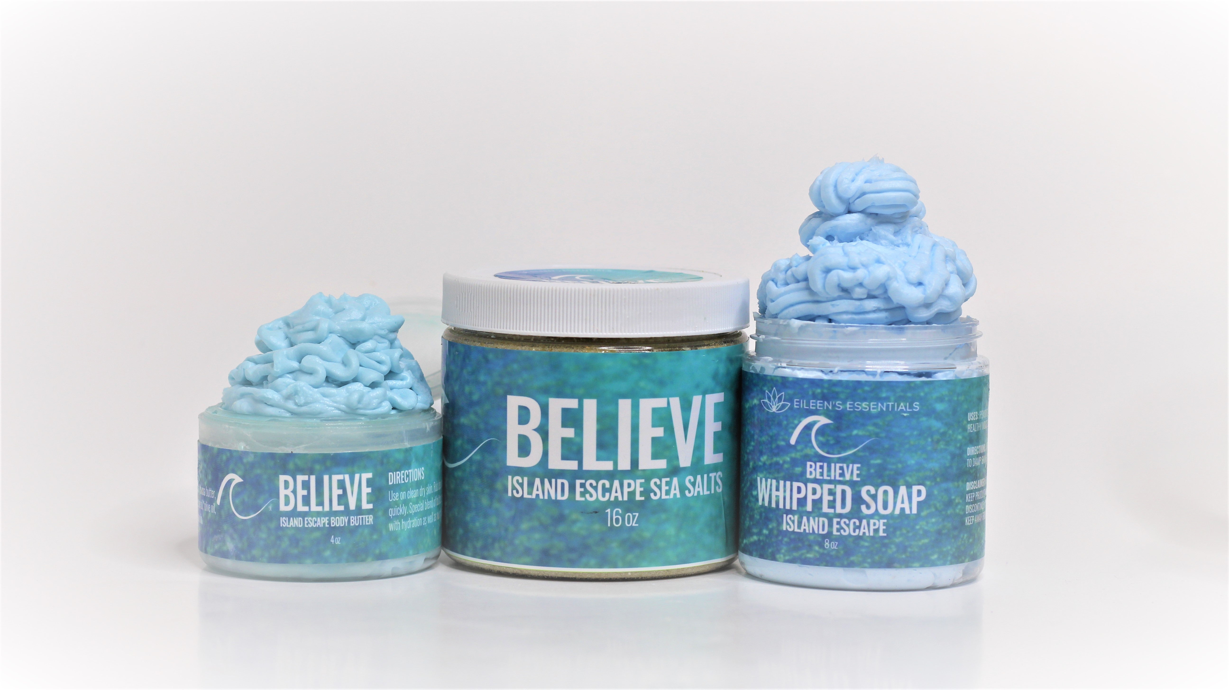 Skincare Collection/Whipped Soap; BELIEVE (Island Escapes)